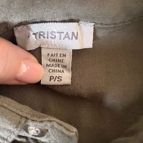 *SALE* Tristan Button Down Light Long Sleeve Shirt - Picture 4 of 5